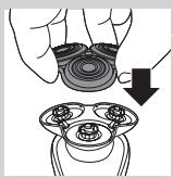 PHILIPS QG3381/15 - Rengöra rakapparaten under rinnande vatten - 4