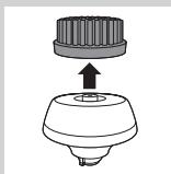 PHILIPS QG3381/15 - Replacing the cleansing brush head - 1