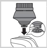 PHILIPS QG3381/15 - Uso del accesorio de cepillo de limpieza - 1