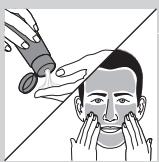 PHILIPS HC7460/15 - Using the beard styler attachment without comb - 3