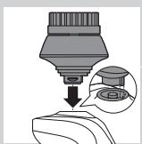 PHILIPS HC7460/15 - Utilisation de l'accessoire barbe avec sabot - 3