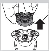 PHILIPS HC7460/15 - Parranajokoneen puhdistaminen juoksevalla vedellä - 2