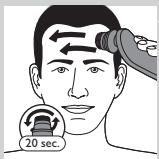 PHILIPS HC7460/15 - Utilizzo dell'accessorio spazzola di pulizia - 4