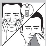 PHILIPS HC7460/15 - Bruke skjeggystylertilbehoret uten kam - 4