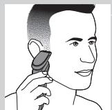 PHILIPS HC7460/15 - Den Trimmeraufsatz verwenden - 1