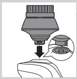PHILIPS HC7460/15 - Using the beard styler attachment without comb - 1
