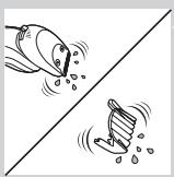 PHILIPS HC7460/15 - Nettoyage de l'accessoire barbe - 3