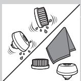 PHILIPS HC7460/15 - Den Trimmeraufsatz reinigen - 3