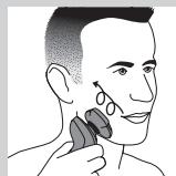 PHILIPS HC7460/15 - Período de adaptação da pele - 1