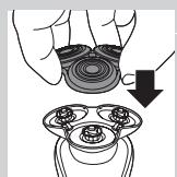 PHILIPS HC7460/15 - Pulizia del rasoio除去l'acqua corrente - 4