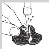 PHILIPS HC7460/15 - Pulizia del rasoio除去l'acqua corrente - 3