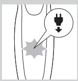 PHILIPS HC7460/15 - "Kullanmak icin fişten Çiakin" uyarı - 1