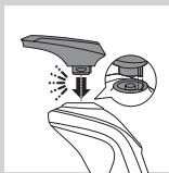 PHILIPS HC7460/15 - Utilizar o acessório aparador - 2