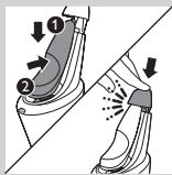 PHILIPS HC7460/15 - Using the SmartClean system - 7