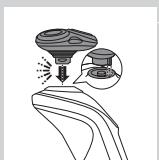PHILIPS HC7460/15 - Ta bort ell satta fast tillbehör som knäpps pà - 1