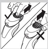 PHILIPS HC7460/15 - Partatrimmerin puhdistaminen - 1