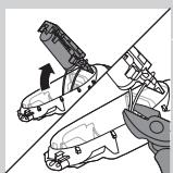 PHILIPS HC7460/15 - Remoção da bateria recarregavel daquina de barbear - 4