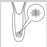 PHILIPS HC7460/15 - Batteriniväindikator med tre lys - 2