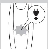 PHILIPS HC7460/15 - Päminnelse om att dra ur sladden for användning - 1