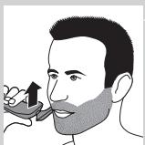 PHILIPS HC7460/15 - Trimmeripään käytäminen - 5