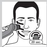 PHILIPS HC7460/15 - Puhdistusharjalisaosan kayttaminen - 2