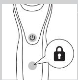 PHILIPS HC7460/15 - Deactivating the travel lock - 2