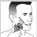 PHILIPS HC7460/15 - Periodo di adattamento sulla pelle - 1