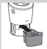 PHILIPS HC7460/15 - Den Rasierer im SmartClean-System reinigen (nur bestimmte Gerätetype) - 4