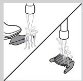 PHILIPS HC7460/15 - Cleaning the beard styler attachment - 2