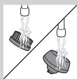 PHILIPS HC7460/15 - Rengöra skaggstylingtillbehoret - 7