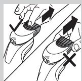 PHILIPS HC7460/15 - Den Bart-Styler-Aufsatz reinigen - 1