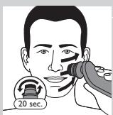 PHILIPS HC7460/15 - Uso del accesorio de cepillo de limpieza - 7