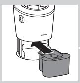 PHILIPS HC7460/15 - Die Kartusche des SmartClean-Systems ersetzen - 3