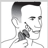 PHILIPS HC7460/15 - Período de adaptação da pele - 5