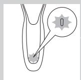 PHILIPS HC7460/15 - Indicatore di ricarica della batteria a 1 spia - 2