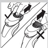 PHILIPS HC7460/15 - Rengöra skaggstylingtillbehoret - 1