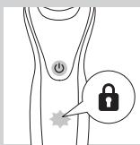 PHILIPS HC7460/15 - Activation du verrouillage - 1