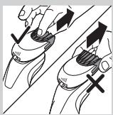 PHILIPS HC7460/15 - Utilizzato dell'accessorio regolabarba con il pettine - 1