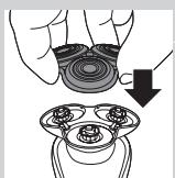 PHILIPS HC7460/15 - Rengoring af shaveren under vandhanen - 4