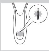 PHILIPS HC7460/15 - Indicatore di ricarica della batteria a 1 spia - 1