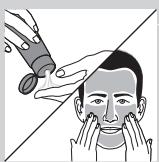 PHILIPS HC7460/15 - Brug af skægystylertilbehoret eden kam - 5