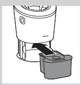 PHILIPS HC7460/15 - Brug af rensebørstetilbehoret - 8