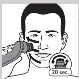 PHILIPS HC7460/15 - Anvanda tillbehöret rengöringsborste - 4