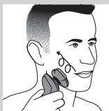 PHILIPS HC7460/15 - Periodo di adattamento sulla pelle - 5