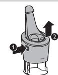 PHILIPS HC7460/15 - Klargjore SmartClean-systemet for bruk - 1