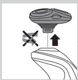 PHILIPS HC7460/15 - Using the click-on attachments - 1