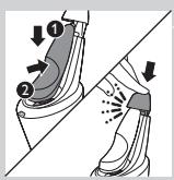 PHILIPS HC7460/15 - Klargoring af SmartClean-systemet til brug - 4