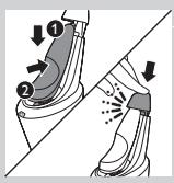 PHILIPS HC7460/15 - Lade med SmartClean-systemet (kun bestemte modeller) - 3