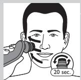 PHILIPS HC7460/15 - Temizleme fircasi aparatin kullanilmasi - 2