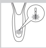 PHILIPS HC7460/15 - Accu bijna leeg - 1